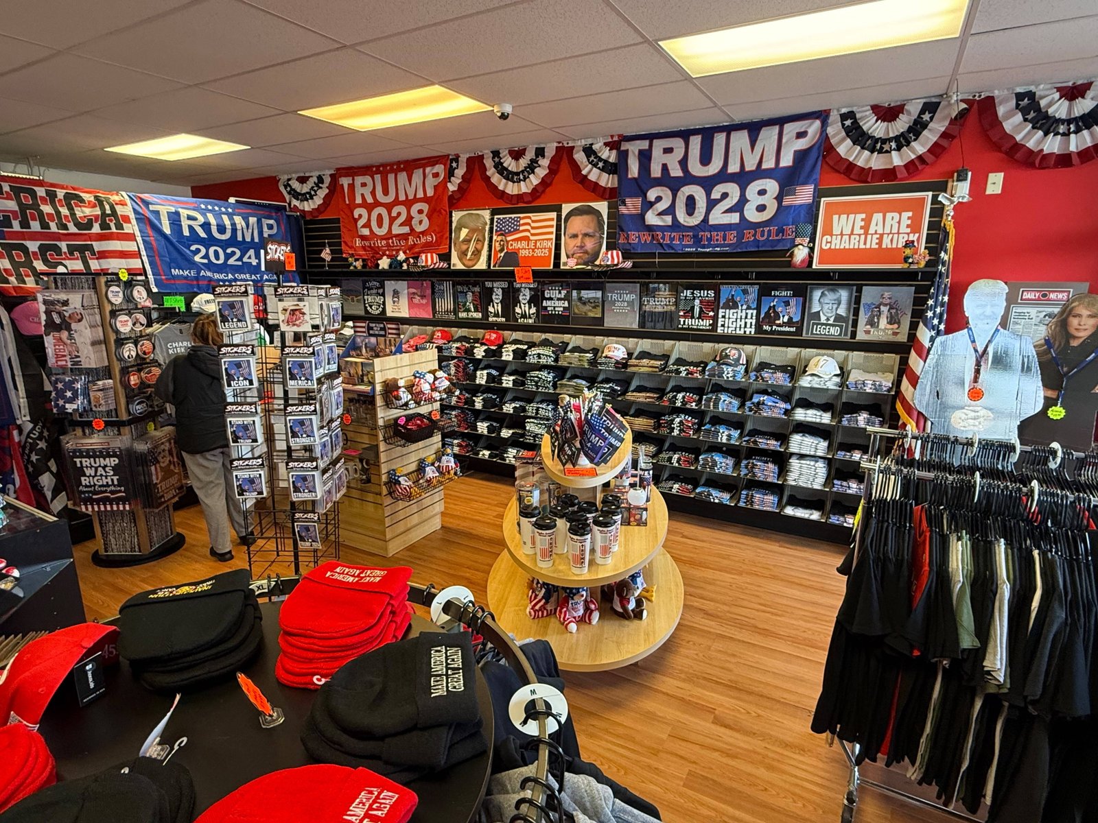 The Trump Store in Bensalem, Pa., a Philadelphia suburb, closed early this year amid falling sales.