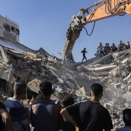 At Least 21 Dead in Gaza After Building Collapse, Officials Say