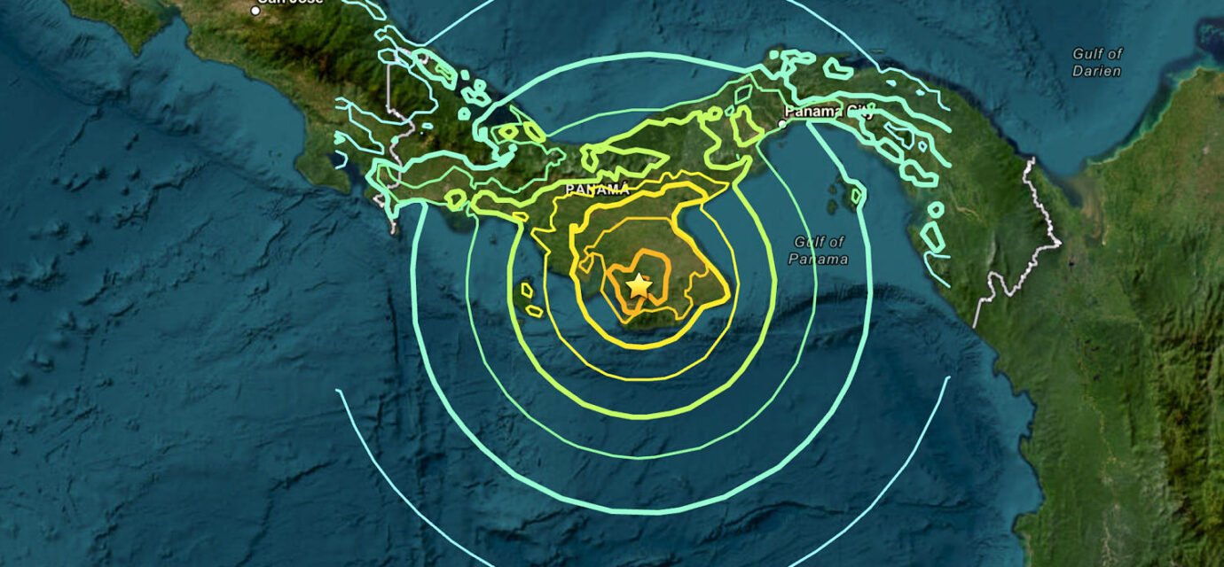 A 7.7-magnitude earthquake rocks Panama