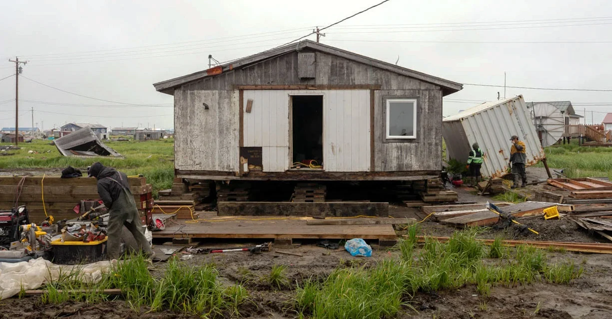 After last year’s storm, this remote Alaska town is still picking up the pieces