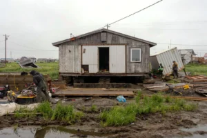 After last year’s storm, this remote Alaska town is still picking up the pieces