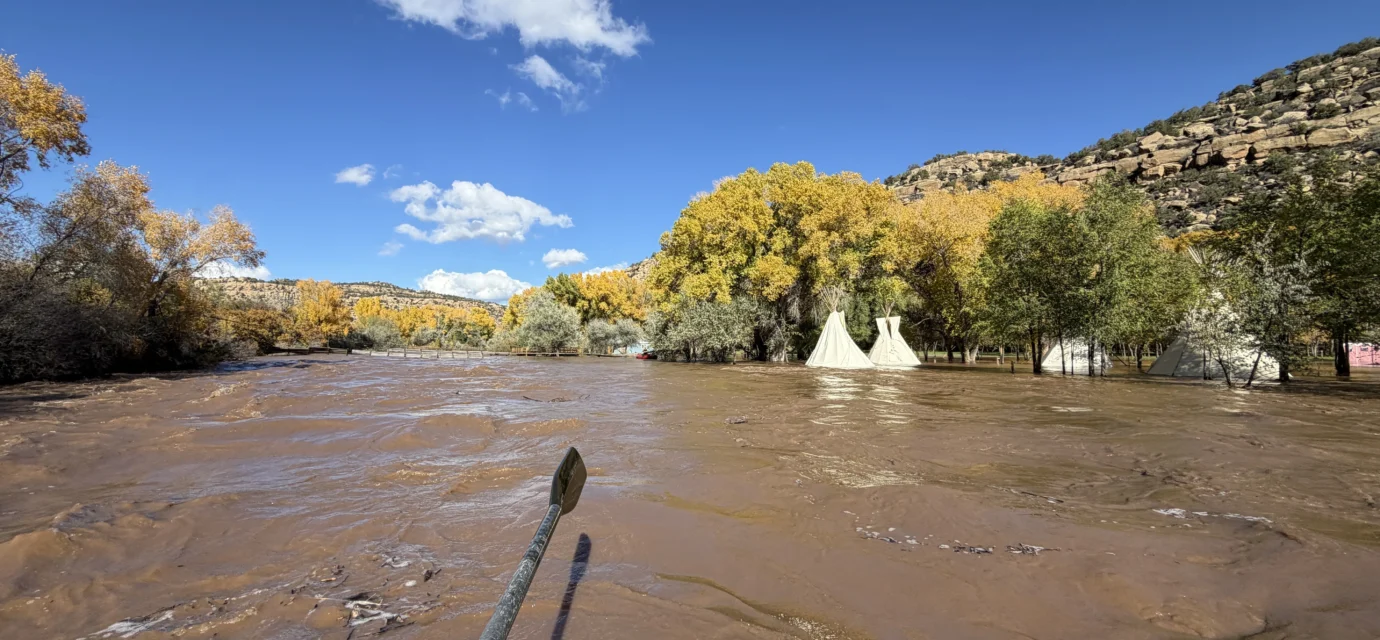 Flooding in Four Corners region displaces residents, as storms move southeast