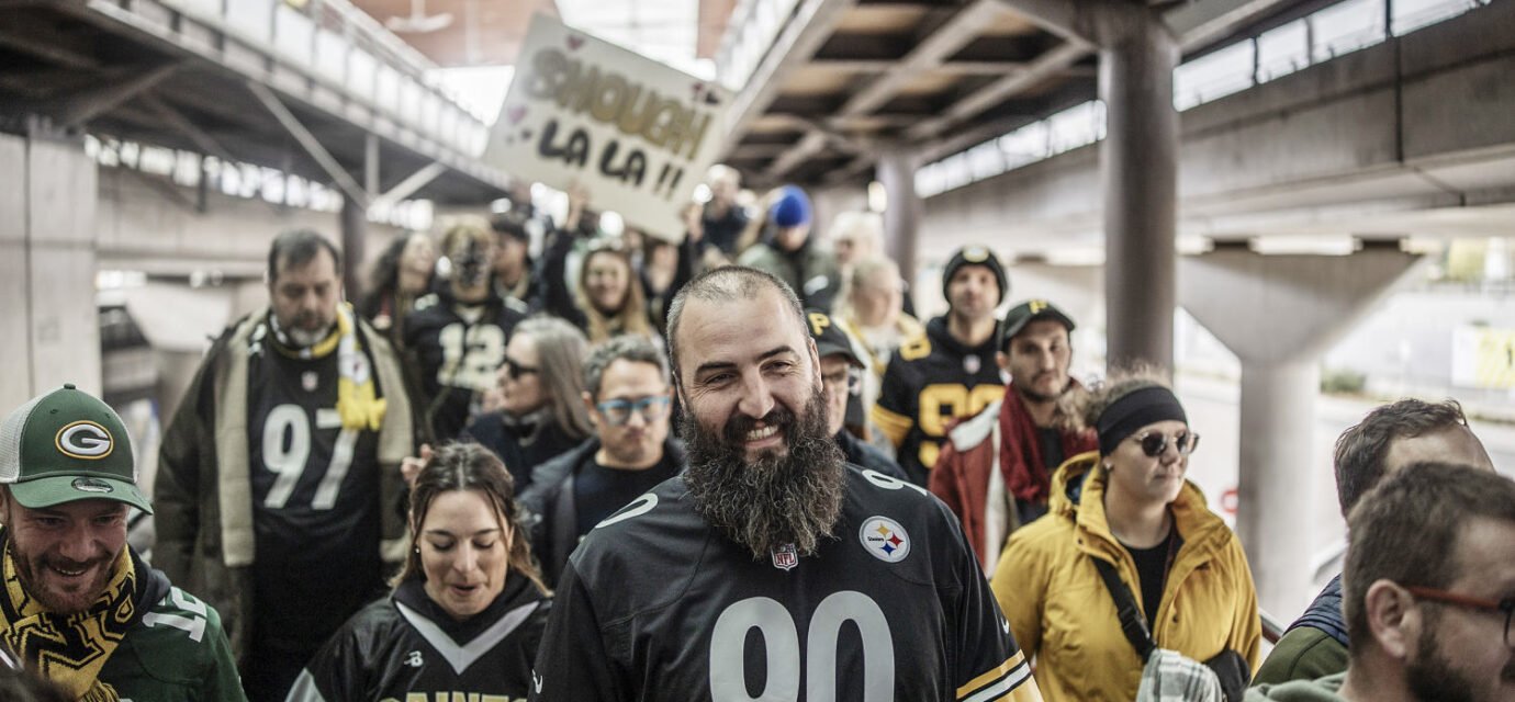 NFL fans in Paris for Saints vs. Steelers game were undeterred by protests
