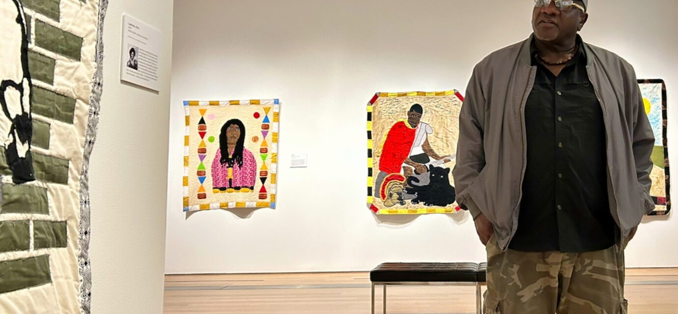 Sentenced to death at 17, at 68, quilt artist receives solo museum exhibition